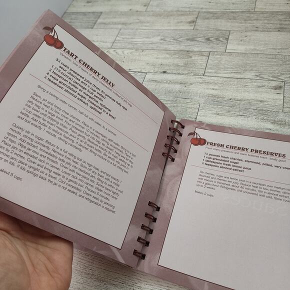 THE JOY OF‎ CHERRIES Cookbook by Theresa Millang Taste-Topping Fruit 2006 Spiral - Picture 3 of 15